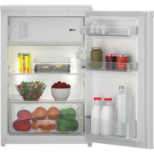 Hotpoint 869991700100 Fridge White - Front with door open shot